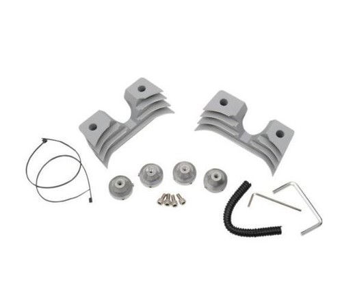 Copri candele alettati silver - copri,